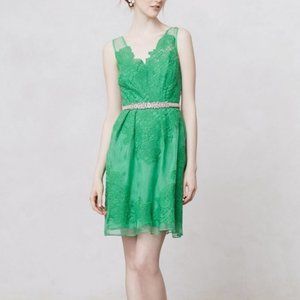 Yoana Baraschi Cloverlace Green dress size 2